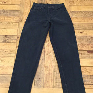 USA Levi's 550 32W 36L Straight Leg Deep Blue Jean